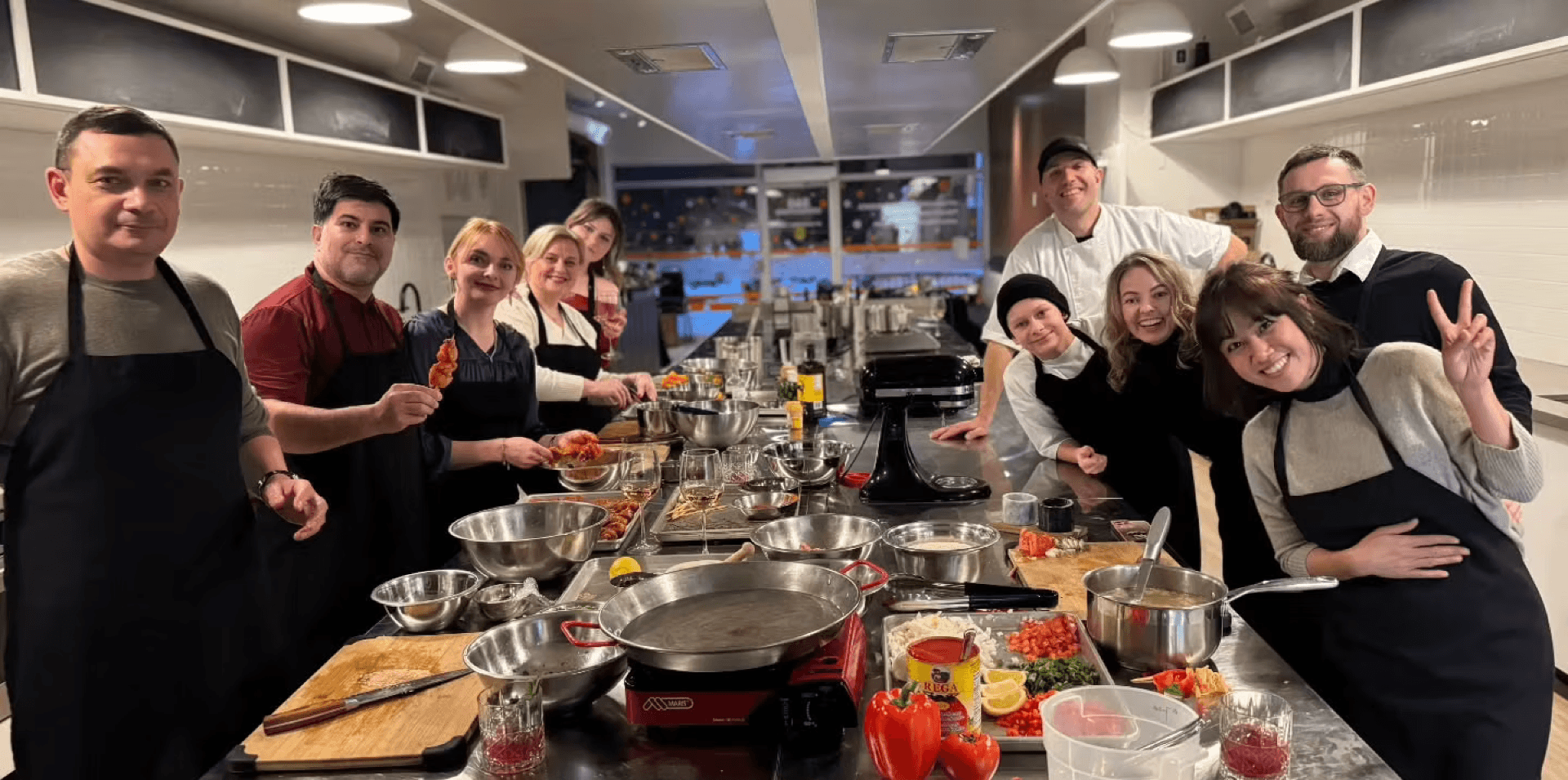 Interactive Cooking Classes Toronto - 360 Cooking Studio
